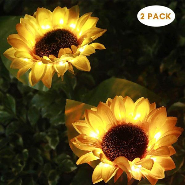 metermall 2pcs sloar led sunflower style lawn lamp outdoor waterproof flowers for courtyard garden lighting decor lamps
metermall 2pcs sloar led sunflower style lawn lamp outdoor waterproof flowers for courtyard garden lighting decor lamps