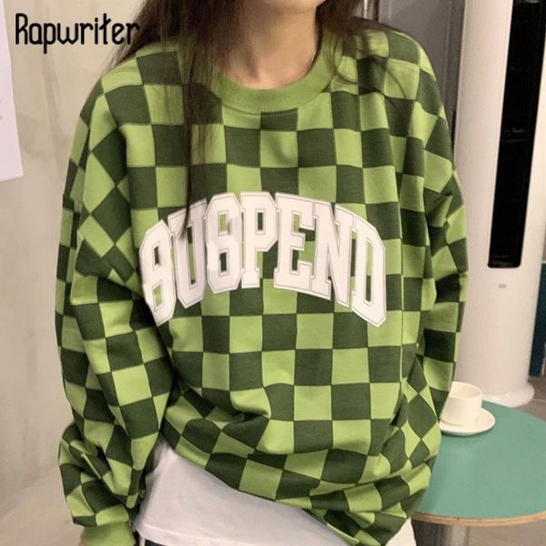 women's hoodies & sweatshirts rapwriter y2k plaid sweatshirt vintage checkerboard letter pullovers autumn women oversized harajuku stre, Black
women's hoodies & sweatshirts rapwriter y2k plaid sweatshirt vintage checkerboard letter pullovers autumn women oversized harajuku stre, Black