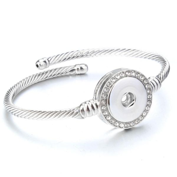 snap jewelry rose gold silver color crystal button bracelet bangle simple cuff for men women ze388 charm bracelets, Golden;silver
snap jewelry rose gold silver color crystal button bracelet bangle simple cuff for men women ze388 charm bracelets, Golden;silver