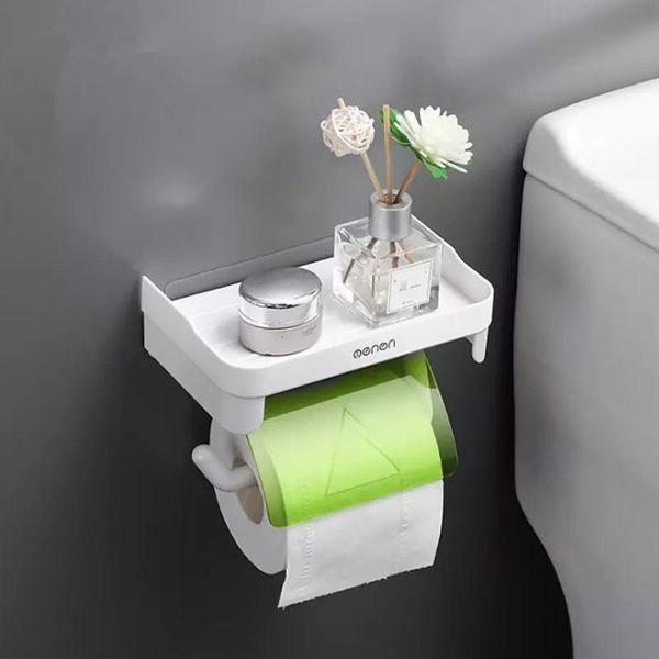 toilet paper holders wall mounted holder bathroom multi-function roll tissue storage rack with mobile phone shelf accessor
toilet paper holders wall mounted holder bathroom multi-function roll tissue storage rack with mobile phone shelf accessor