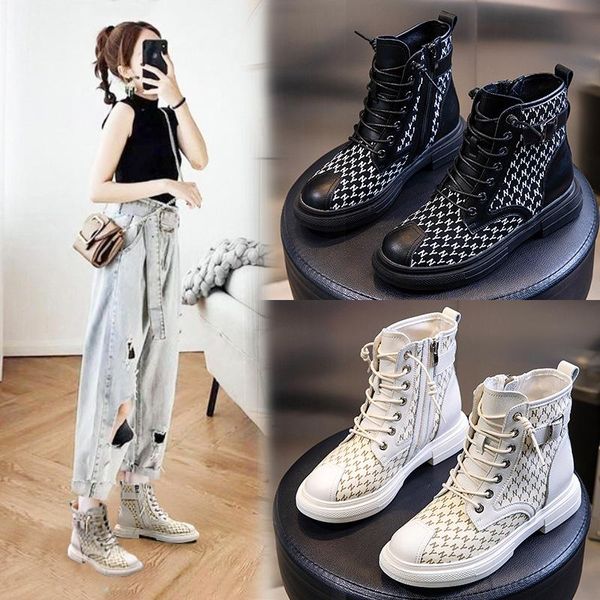 boots 2021 leather shoes for women autumn/winter british style all-match mid-thigh casual retro ankle, Black
boots 2021 leather shoes for women autumn/winter british style all-match mid-thigh casual retro ankle, Black