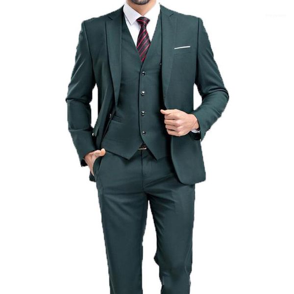 men's suits & blazers 3 piece men suit set wedding grooms formal party tuxedos slim fit regular groomsmen business casual classic blaze, White;black
men's suits & blazers 3 piece men suit set wedding grooms formal party tuxedos slim fit regular groomsmen business casual classic blaze, White;black