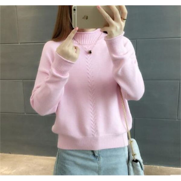 women's sweaters fdfklak winter sweater women thick warm pullover jumper turtleneck knitted sweaters cashmere sweter short knit jersey, White;black
women's sweaters fdfklak winter sweater women thick warm pullover jumper turtleneck knitted sweaters cashmere sweter short knit jersey, White;black