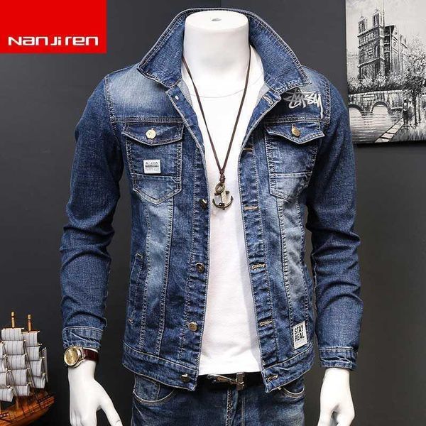 men's jackets wholesale 2021 casual street men's denim jacket spring and autumn student slim handsome washing 3d embroidered, Black;brown
men's jackets wholesale 2021 casual street men's denim jacket spring and autumn student slim handsome washing 3d embroidered, Black;brown