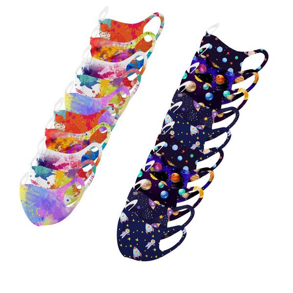masque enfant single layer children's reusable printed face cover kids mascarilla infantil monder scarf halloween cosplay mask
masque enfant single layer children's reusable printed face cover kids mascarilla infantil monder scarf halloween cosplay mask