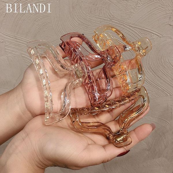 hair clips & barrettes bilandi 2021 acrylic resin transparent geometric hollow clip pin headwear accessories for women jewelry, Golden;silver
hair clips & barrettes bilandi 2021 acrylic resin transparent geometric hollow clip pin headwear accessories for women jewelry, Golden;silver