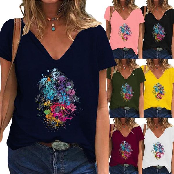 women's t-shirt clothing for women summer shirt fashion printing plus size loose casual short sleeve pullovers xs-5xl, White
women's t-shirt clothing for women summer shirt fashion printing plus size loose casual short sleeve pullovers xs-5xl, White