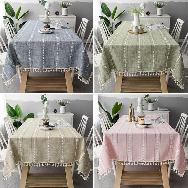 table cloth nordic rectangular tablecloth cotton linen solid jacquard weave stripe hollow pendant decoration christmas
table cloth nordic rectangular tablecloth cotton linen solid jacquard weave stripe hollow pendant decoration christmas