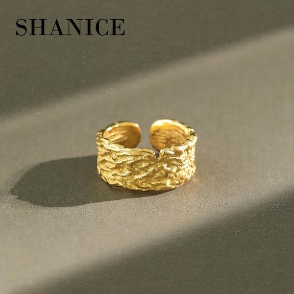 cluster rings shanice s925 sterling silver open ring irregular concave-convex for women bridal wedding finger christmas gifts, Golden;silver
cluster rings shanice s925 sterling silver open ring irregular concave-convex for women bridal wedding finger christmas gifts, Golden;silver