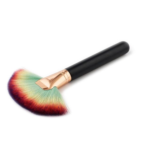 makeup brushes 1pc professional brush fan shape powder rainbow hair foundation blusher cosmetic dust cleaning make up tool
makeup brushes 1pc professional brush fan shape powder rainbow hair foundation blusher cosmetic dust cleaning make up tool