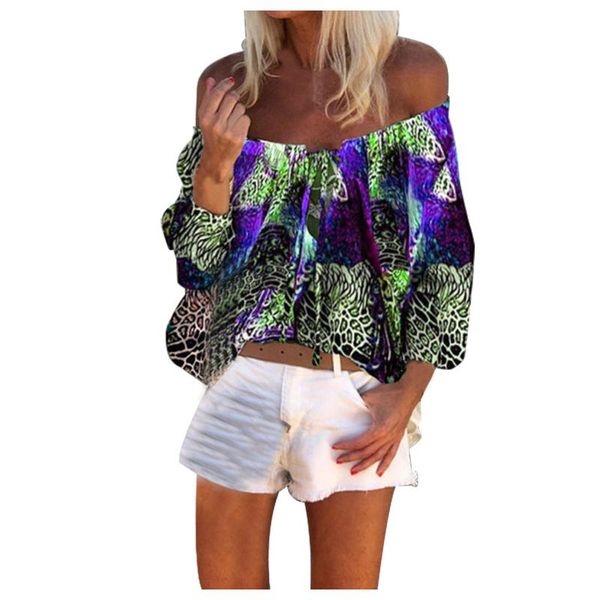 women's t-shirt women fashion off shoulder t-shirts bohemian casual long sleeve v neck printed bandages summer streetwear ll3, White
women's t-shirt women fashion off shoulder t-shirts bohemian casual long sleeve v neck printed bandages summer streetwear ll3, White
