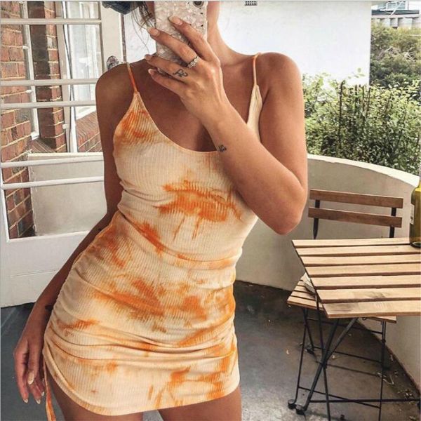tie dye backless strappy mini dress women vacation holiday outfit o neck ruched stretch strap bodycon summer vestidos casual dresses, Black;gray
tie dye backless strappy mini dress women vacation holiday outfit o neck ruched stretch strap bodycon summer vestidos casual dresses, Black;gray