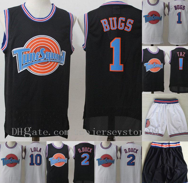 mens all stitched basketball jerseys tune squad space jam movie jersey 1 bugs bunny 2 daffy duck 1/3 tweety bird 10 lola bunny size s-2xl, Black;red
mens all stitched basketball jerseys tune squad space jam movie jersey 1 bugs bunny 2 daffy duck 1/3 tweety bird 10 lola bunny size s-2xl, Black;red