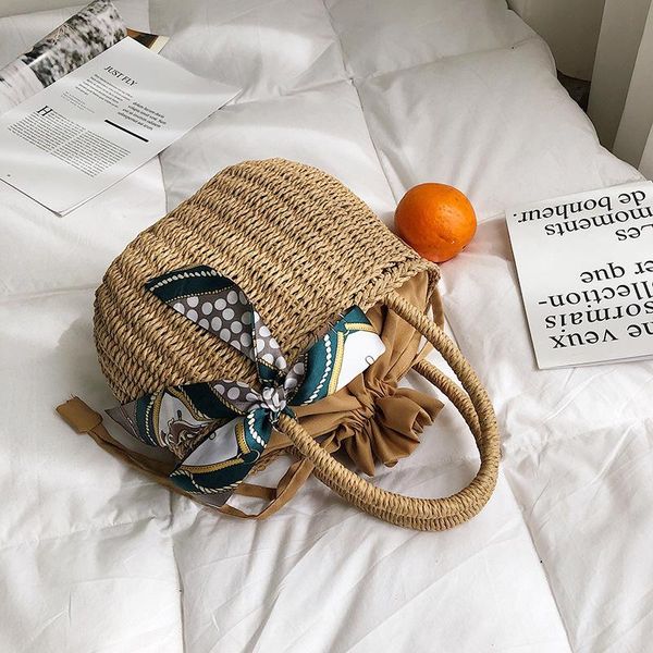shoulder bags grass-woven summer women's handbags foreign-style woven handbag fashion one-shoulder trend retro pastoral round straw tot
shoulder bags grass-woven summer women's handbags foreign-style woven handbag fashion one-shoulder trend retro pastoral round straw tot