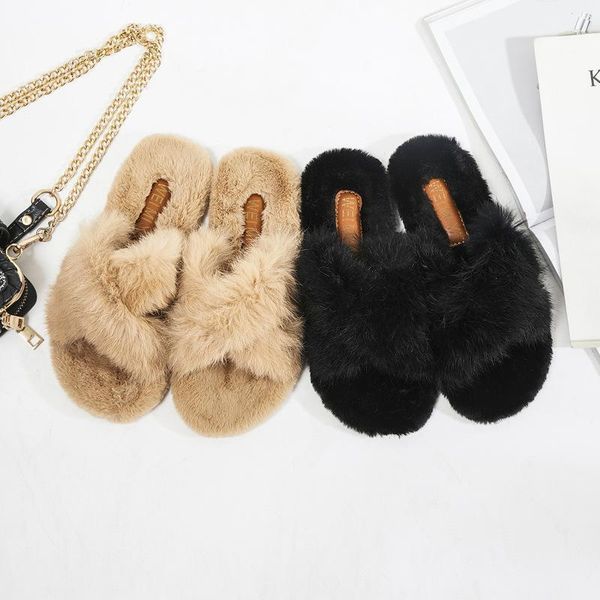 winter cross true wool fur slippers for women soft plush furry indoor ladies platform shoes open toe fluffy house1, Black
winter cross true wool fur slippers for women soft plush furry indoor ladies platform shoes open toe fluffy house1, Black