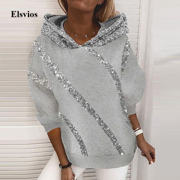 fashion women sequin glitter hooded sweatshirt winter long sleeve pocket pullover autumn casual heart print harajuku hoodie, White
fashion women sequin glitter hooded sweatshirt winter long sleeve pocket pullover autumn casual heart print harajuku hoodie, White