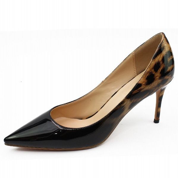 dress shoes moda feminina leopardo bombas de couro patente apontou do do pé 8.5cm stiletto salto alto senhoras sapatos festa tamanho gran j3, Black
dress shoes moda feminina leopardo bombas de couro patente apontou do do pé 8.5cm stiletto salto alto senhoras sapatos festa tamanho gran j3, Black
