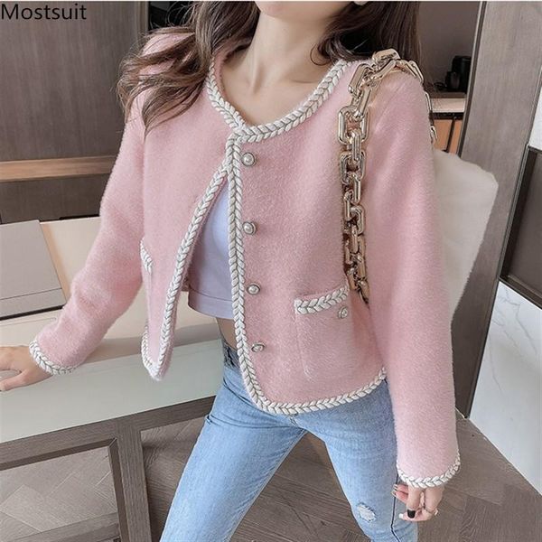 women's jackets spring autumn fashion elegant coat women long sleeve o-neck single breasted ladies with pockets korean 2021, Black;brown
women's jackets spring autumn fashion elegant coat women long sleeve o-neck single breasted ladies with pockets korean 2021, Black;brown