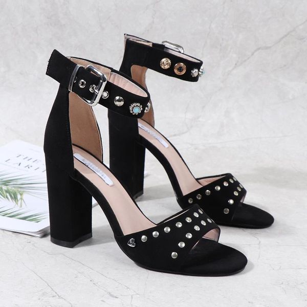 sandals 9.5cm heel 2021 summer rivet fashion lady sandal high slipper dress shoes pump slides black women's
sandals 9.5cm heel 2021 summer rivet fashion lady sandal high slipper dress shoes pump slides black women's