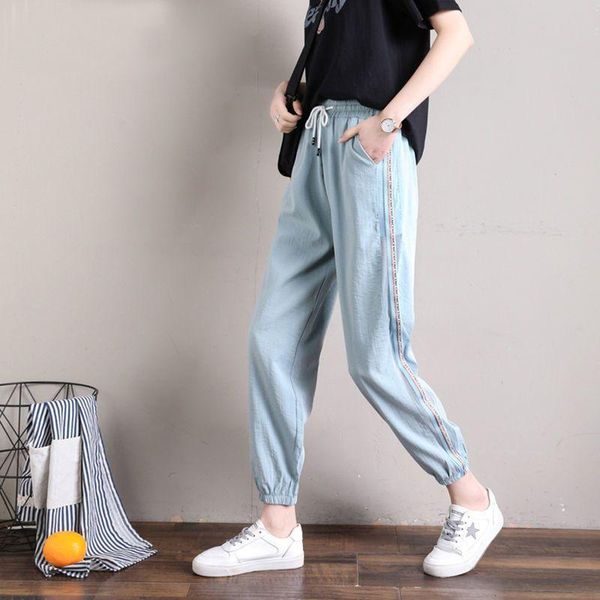 running pants women's sports summer 2021 loose ice silk light breathable mesh hollow all-match slim quick-drying casual harem sweatpant, Black;blue
running pants women's sports summer 2021 loose ice silk light breathable mesh hollow all-match slim quick-drying casual harem sweatpant, Black;blue