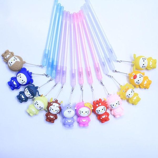 gel pens 40 pcs/lot cartoon chinese zodiac animal pendant pen cute black ink signature promotional gift stationery school supply
gel pens 40 pcs/lot cartoon chinese zodiac animal pendant pen cute black ink signature promotional gift stationery school supply