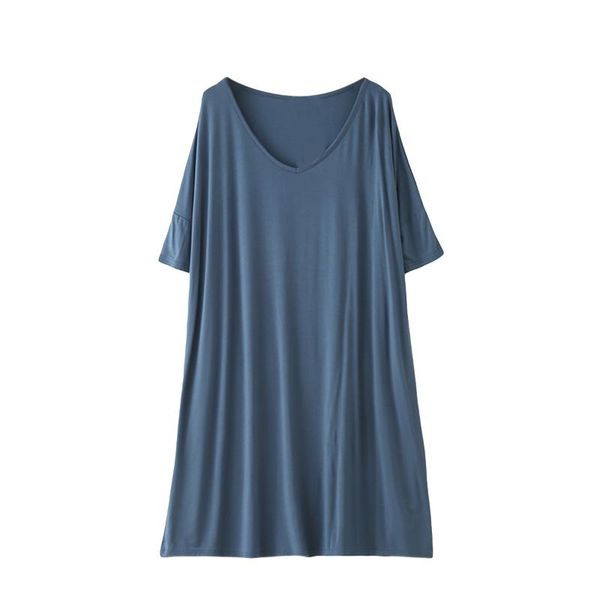 women's sleepwear 2021 pajamas solid color v neck soft night dress bat sleeve silk female nightgowns ladies home clothes, Black;red
women's sleepwear 2021 pajamas solid color v neck soft night dress bat sleeve silk female nightgowns ladies home clothes, Black;red