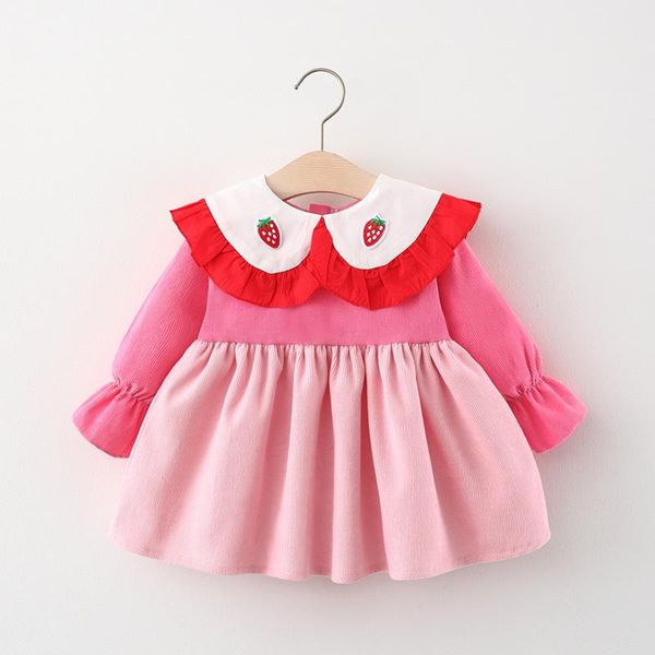 girl's dresses 2022 fashion autumn toddler baby girls doll collar long sleeve princess dress clothes outfits, Red;yellow
girl's dresses 2022 fashion autumn toddler baby girls doll collar long sleeve princess dress clothes outfits, Red;yellow