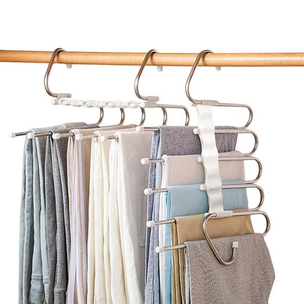 hangers & racks magic pants hanger multi-functional trouser closet organizer space saving adjustable tie storage shelf
hangers & racks magic pants hanger multi-functional trouser closet organizer space saving adjustable tie storage shelf