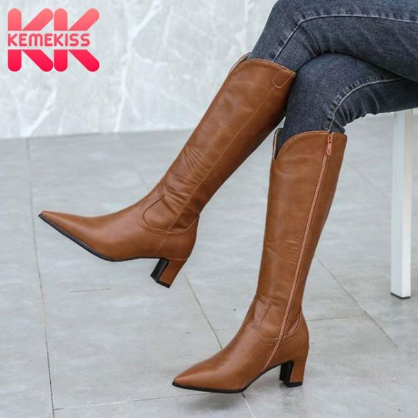 boots kemekiss size 30-43 women knee fashion zipper high heel winter shoes woman pointed toe long boot office lady footwear, Black
boots kemekiss size 30-43 women knee fashion zipper high heel winter shoes woman pointed toe long boot office lady footwear, Black
