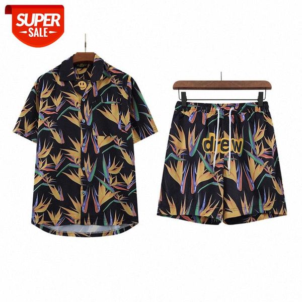 drew maple leaf full print bieber spot loose casual short sleeve shorts set cotton batch #6q1d, White;black
drew maple leaf full print bieber spot loose casual short sleeve shorts set cotton batch #6q1d, White;black