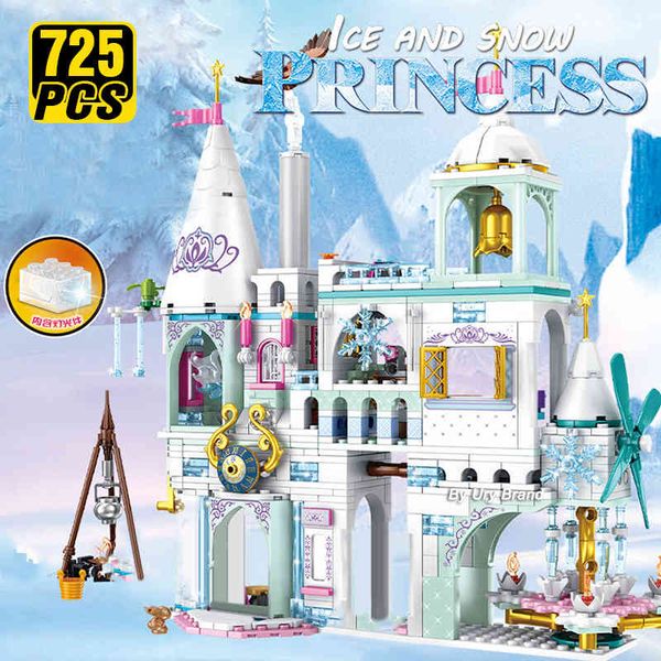 friends theme ice princess e's castle set building blocks christmas snow house cartoon movies diy toys for girls toy children 1025
friends theme ice princess e's castle set building blocks christmas snow house cartoon movies diy toys for girls toy children 1025
