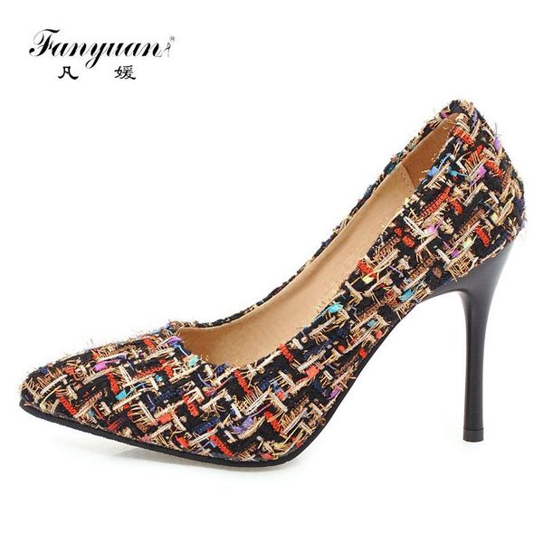 dress shoes fanyuan spring woman pumps nude color fetish ladies high heels pointed toe nightclub women's sapatos, Black
dress shoes fanyuan spring woman pumps nude color fetish ladies high heels pointed toe nightclub women's sapatos, Black