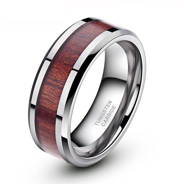 eamti wood inlay tungsten men rings 8mm wooden unique men's wedding engagement band male jewelry for party bague homme, Slivery;golden
eamti wood inlay tungsten men rings 8mm wooden unique men's wedding engagement band male jewelry for party bague homme, Slivery;golden