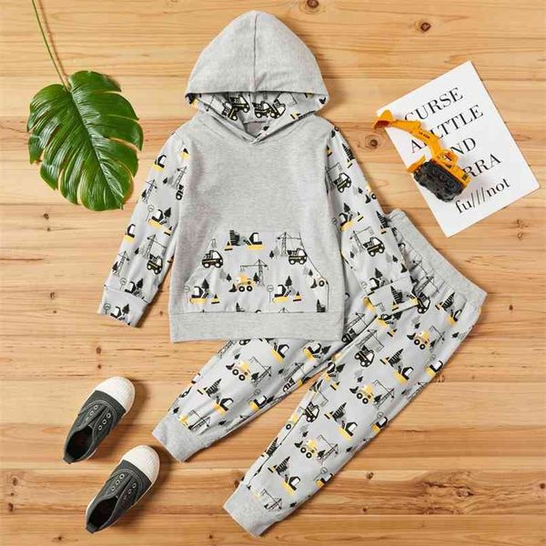 arrival autumn and winter 2-piece baby / toddler car print hooded pullover pants set kids clothing for boy 210528, White
arrival autumn and winter 2-piece baby / toddler car print hooded pullover pants set kids clothing for boy 210528, White