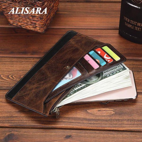 wallets long wallet for men slim casual business clutch multi-card the first layer of leather vintage soft korean, Red;black
wallets long wallet for men slim casual business clutch multi-card the first layer of leather vintage soft korean, Red;black