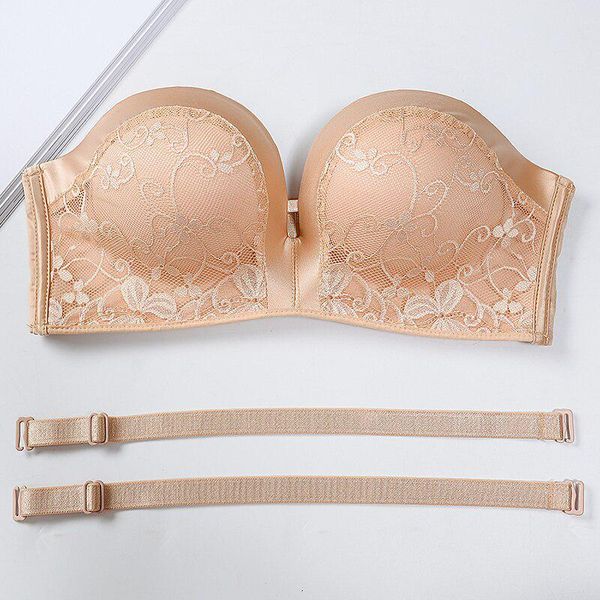 bras 2021 gathering invisible bralette underwear women push up strapless bra wedding brassiere underwired back 1/2 cup band, Red;black
bras 2021 gathering invisible bralette underwear women push up strapless bra wedding brassiere underwired back 1/2 cup band, Red;black