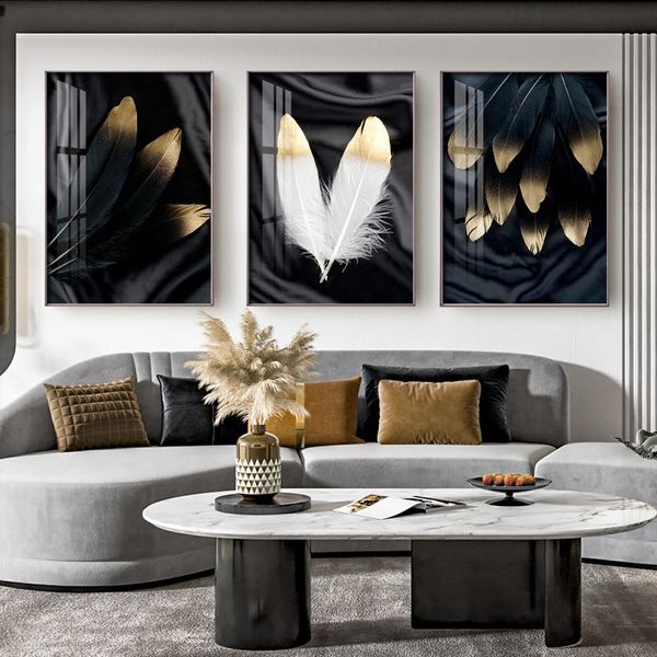 black feather art canvas poster wall painting picture for living room decor and print modern home decoration paintings
black feather art canvas poster wall painting picture for living room decor and print modern home decoration paintings