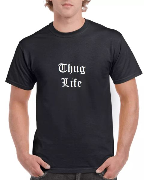 thug life t-shirt old english chicano urban swag funny tees gift shirt s-5xl, White;black
thug life t-shirt old english chicano urban swag funny tees gift shirt s-5xl, White;black
