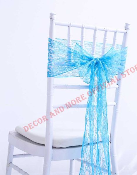 polyester solid lace chair sashes for outdoor wedding party events el covers decor bows ties bands 15x275cm
polyester solid lace chair sashes for outdoor wedding party events el covers decor bows ties bands 15x275cm