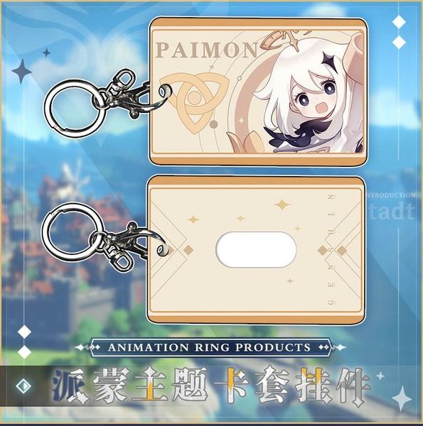 keychains genshin impact card sets keychain around the game student id bus bank holder case cover box pendant decor gift, Silver
keychains genshin impact card sets keychain around the game student id bus bank holder case cover box pendant decor gift, Silver