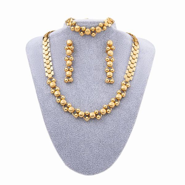 earrings & necklace 3pcs women trendy gold planted jewelry sets engagement bracelet earring for bridal wedding mother lover christmas gift, Silver
earrings & necklace 3pcs women trendy gold planted jewelry sets engagement bracelet earring for bridal wedding mother lover christmas gift, Silver