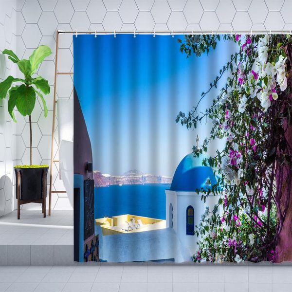 shower curtains greek town scenery curtain sets blue white building flowers plants santorini island printing bathroom polyester
shower curtains greek town scenery curtain sets blue white building flowers plants santorini island printing bathroom polyester