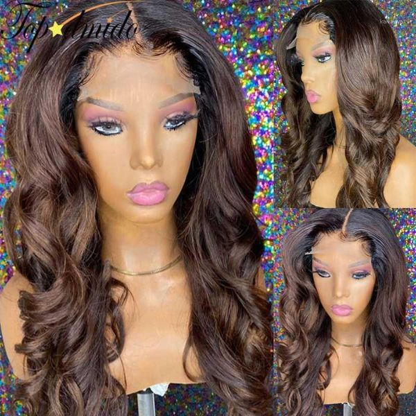 dmido peruvian #1b brown ombre color hair lace front wigs 150% density body wave remy 13x6 human wigs1, Black;brown
dmido peruvian #1b brown ombre color hair lace front wigs 150% density body wave remy 13x6 human wigs1, Black;brown