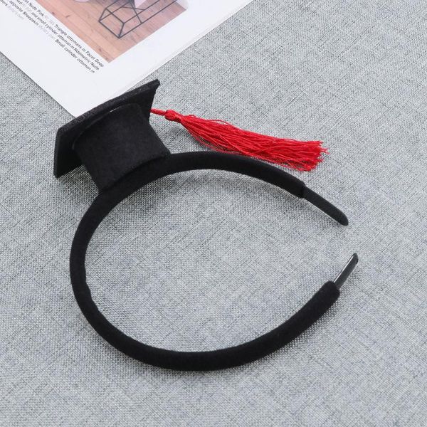 party hats mini doctoral hair band stereoscopic headdress head piece graduation decoration(black style(red))
party hats mini doctoral hair band stereoscopic headdress head piece graduation decoration(black style(red))