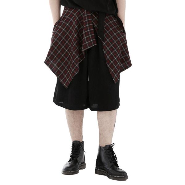 punk slim men short harem pants summer loose black elastic linen calf-length breathable casual men's
punk slim men short harem pants summer loose black elastic linen calf-length breathable casual men's