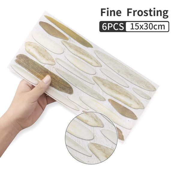 wall stickers 6pcs pvc sticker self-adhesive pebbles texture wallpaper removable decor waterproof oil-proof tile
wall stickers 6pcs pvc sticker self-adhesive pebbles texture wallpaper removable decor waterproof oil-proof tile