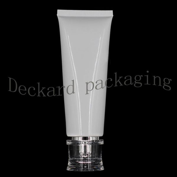 storage bottles & jars high-quality 20pcs 100g empty cream bottle screw lid white pe soft cosmetic tube plastic container
storage bottles & jars high-quality 20pcs 100g empty cream bottle screw lid white pe soft cosmetic tube plastic container