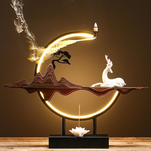 fragrance lamps modern backflow incense burners living room decoration burner indoor waterfall quemador de incienso home decor bc50xl
fragrance lamps modern backflow incense burners living room decoration burner indoor waterfall quemador de incienso home decor bc50xl