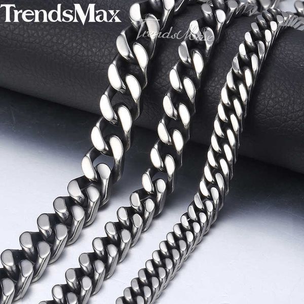 cuban men's stainless steel necklace, chain link, bronze, fashion jewelry, gift, 18-36 inches, knn4 q0809, Silver
cuban men's stainless steel necklace, chain link, bronze, fashion jewelry, gift, 18-36 inches, knn4 q0809, Silver