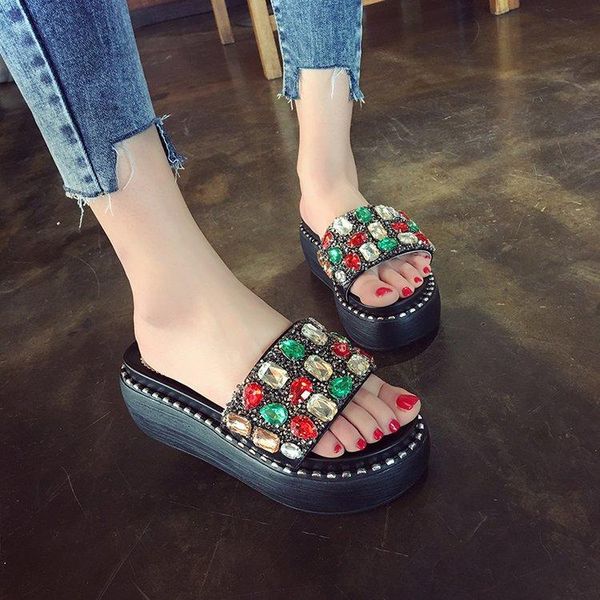 summer women lady fashion stitching color casual low wedge heel beach open peep toe sandals slippers shoes 2021, Black
summer women lady fashion stitching color casual low wedge heel beach open peep toe sandals slippers shoes 2021, Black